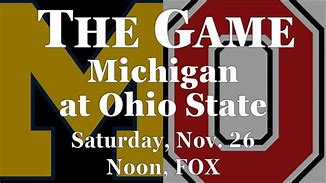 Image result for Ohio State vs Michigan 22