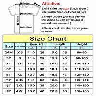 Image result for Toddler Shirt Size Chart