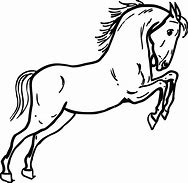 Image result for Free Clip Art Racing Horse Outline