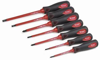 Image result for Insulated Electrical Screwdriver Set