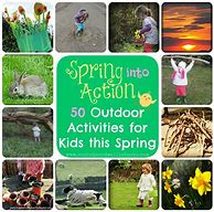 Image result for Outside Spring Activities for Preschoolers
