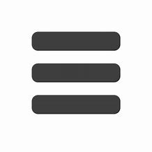 Image result for Three Horizontal Line Icon
