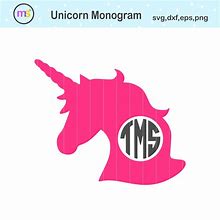Image result for Unicorn Monogram SVG