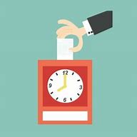 Image result for Punching Time Clock