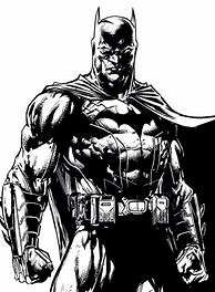 Image result for Black Ans White Batman