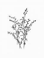 Image result for Black Ink Drawings of Flowers