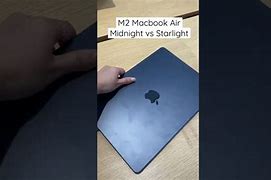 Image result for MacBook Air M2 Starlight vs Midnight