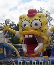 Image result for Spongebob Bouncy Castle Cursed