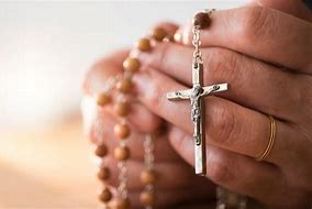 Image result for Praying Hands with Rosary