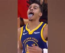 Image result for Jordan Poole Tounge Out