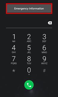 Image result for Emergency Contact Screen for Androids