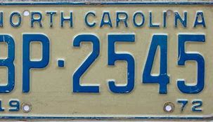 Image result for North Carolina Driver's License Back