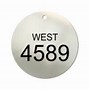 Image result for Stainless Steel Notched Corner Tags