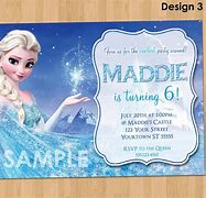 Image result for Frozen Invites