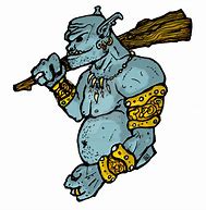 Image result for Blue Male Troll Art