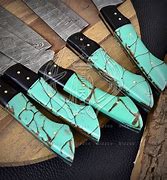 Image result for Damascus Steel Chef Knife