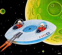 Image result for Flying Saucer Cosmo Concept Art
