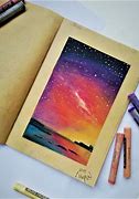 Image result for Galaxy Chalk Pastel Art
