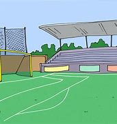 Image result for Cartoon Soccer Stadium