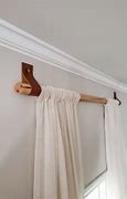 Image result for curtains rods holder diy