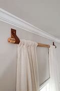 Image result for Wooden Curtain Rods