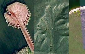 Image result for Weird Images On Google Earth