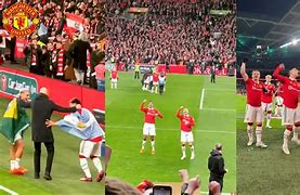 Image result for Manchester United Players Photos After Winning Carabao