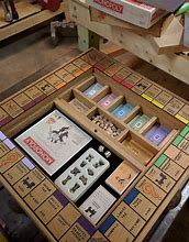 Image result for Monopoly Board Game Table