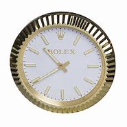 Image result for Rolex Wall Clock Black