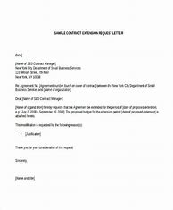 Image result for Service Contract Extension Letter