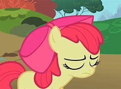 Image result for Apple Bloom Sad Crying