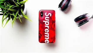Image result for Supreme iPhone X Case