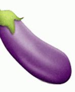 Image result for Eggplant Emoji Sticker