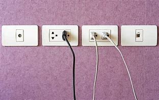 Image result for Electric Outlet Pink Wall
