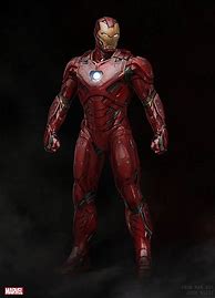 Image result for Iron Man Civil War Suit Concept Art
