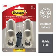 Image result for 3M Command Hooks for Curtains