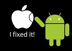 Image result for Apple Beating Android