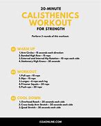 Image result for 30-Day Calisthenics Workout Routine