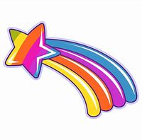 Image result for Rainbow Shooting Star
