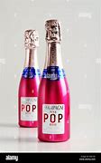 Image result for Pink and White Bottle of Champagne