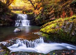 Image result for Landscapes in Wales Waterfalls