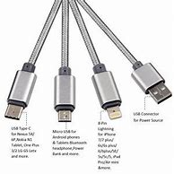 Image result for 3 in 1 Cable Car Cell Phone Charger