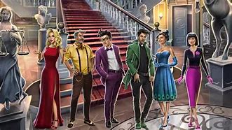 Image result for Hasbro App Clue Characters