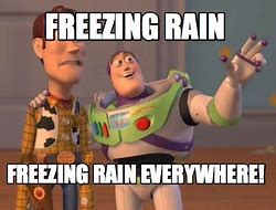 Image result for Freezing Rain Meme