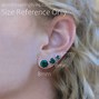 Image result for How Big Is 4Mm Earring