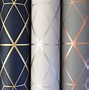 Image result for Navy Gold Geometric Wallpaper