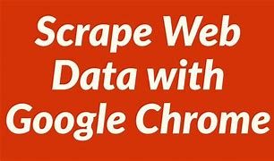 Image result for Chrome Web Data