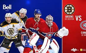 Image result for Bruins V Canadiens On Television