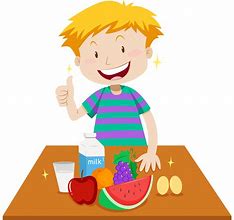 Image result for Children Eating Food Cartoon