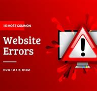 Image result for Website Error